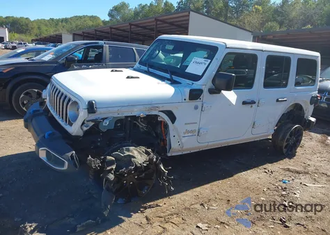 2024 Jeep Wrangler 4Xe Sahara 4Xe z USA, uszkodzony, nr VIN 1C4RJXP65RW225600